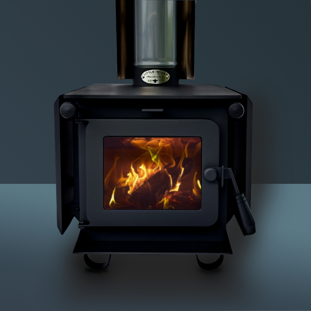 Square Kindle Woodburner