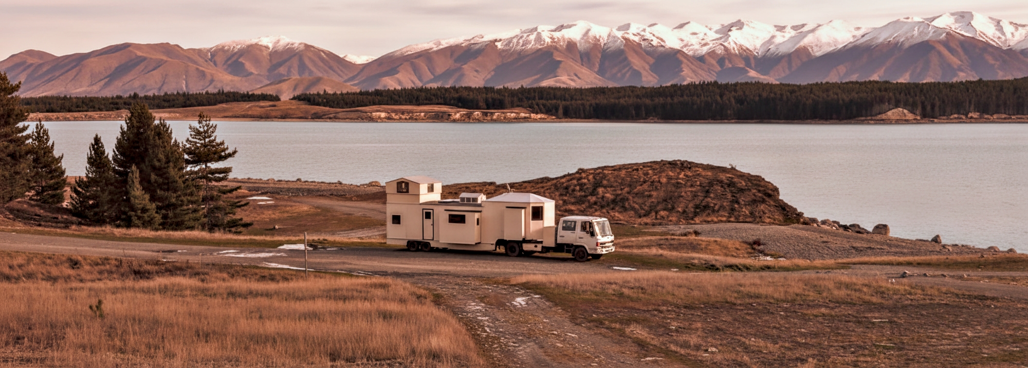 Little Honey Woodburner in the snow